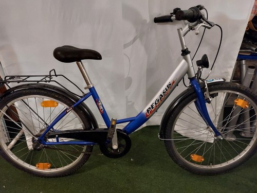 Kinderfahrrad blau silber - kinderfahrrad,
